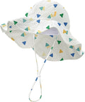 HONGTEYA Baby Sun Hat Wide Brim Adjustable Toddler Beach Bucket Hat | Soft by HONGTEYA
