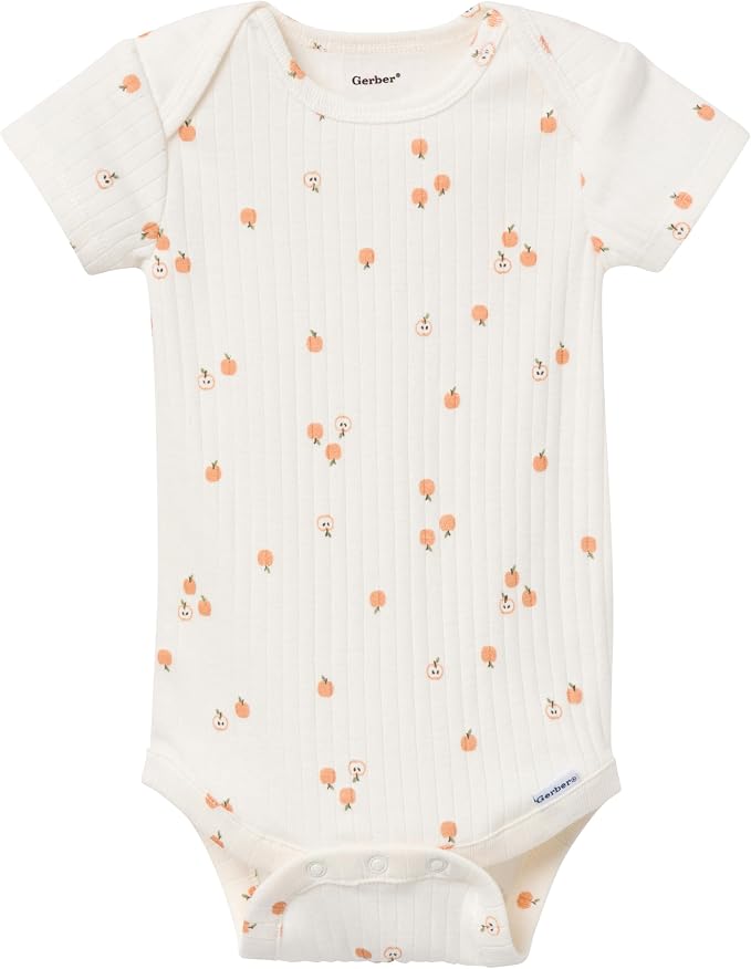 Gerber Baby Girls' 6-pack Long-sleeve Onesies Bodysuits - Image 7