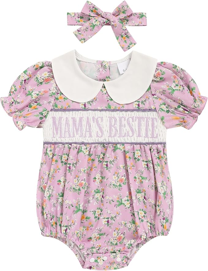 GRNSHTS Baby Girl Romper Newborn Clothes Bodysuit Jumpsuit Baby Girl Clothes by GRNSHTS