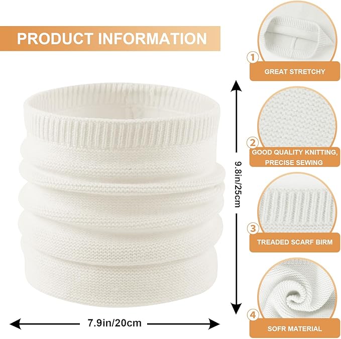 JANGANNSA Winter Warm Knitted Baby Hat for Girls Cotton Lined Infant Toddler Hat Autumn Cute Bow Classic Girls Beanie 0-6Y