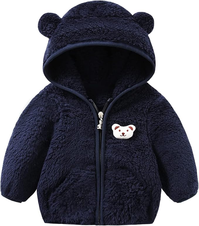 Baby Boy Fleece Jacket Girl Winer Clothes Coat by TUMARON
