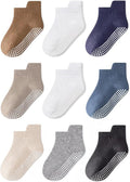 Non-slip Toddler Ankle Cotton Grip Socks Unisex 6M-5T by Bearbay