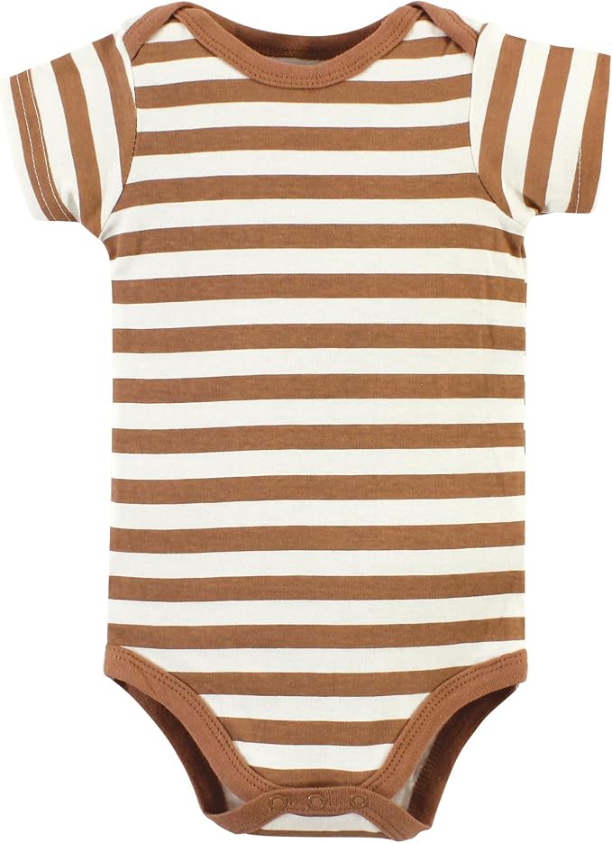 Hudson Baby Unisex Baby Cotton Bodysuits 5-pack - Image 6