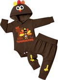 Fommy Newborn Baby Boy Clothes Plaid Letter Print Long Sleeve Hoodies + Long by Fommy