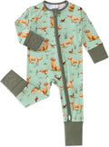 Baby Viscose of Bamboo Convertible Footie Pajamas by Cabahata