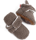 Infant Baby Boys Girls Cozy Fleece Booties Stay on Slippers Non Slip Soft by Bellocasa