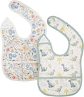 haakaa Waterproof Baby Bibs for Eating 2pcs for 6-24M by haakaa