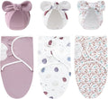 3-Pack Baby Swaddles for Newborns by Exemaba