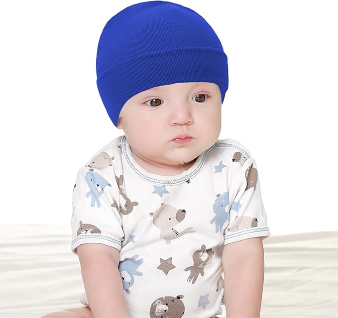 UTTPLL Newborn Hats Mittens Set Toddler Girls Boys Cotton Nursery Hospital - Image 5