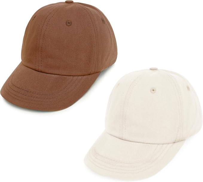 2 Packs Toddler Boys Girls Baseball Summer Hat Kids Baseball Cap Baby Sun Hat by EnbaohuiMakeYourLifeBetter