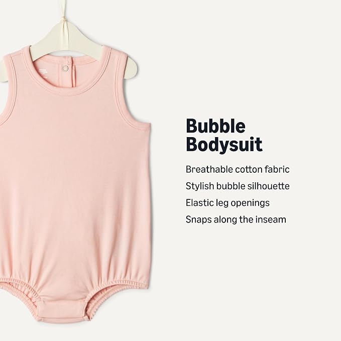 Amazon Essentials x Sofia Grainge Unisex Babies' Cotton Bubble Bodysuit - Image 3