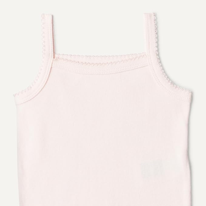 Amazon Essentials Baby Girls' Cotton Sleeveless Bodysuits, Baby Clothes - Image 4