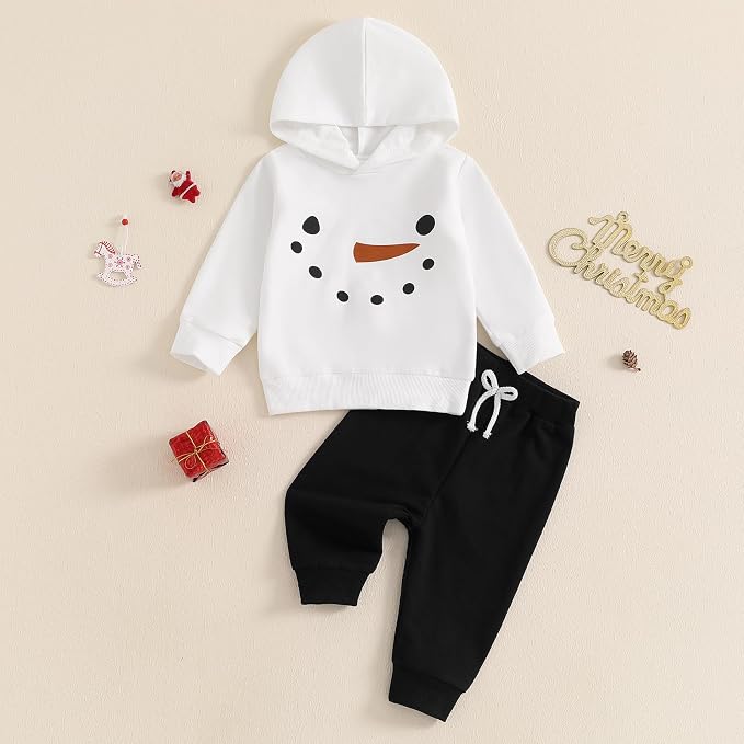 Baby Boy Clothes Infant Hoodie Set Long Sleeve Sweatshirts - Image 2