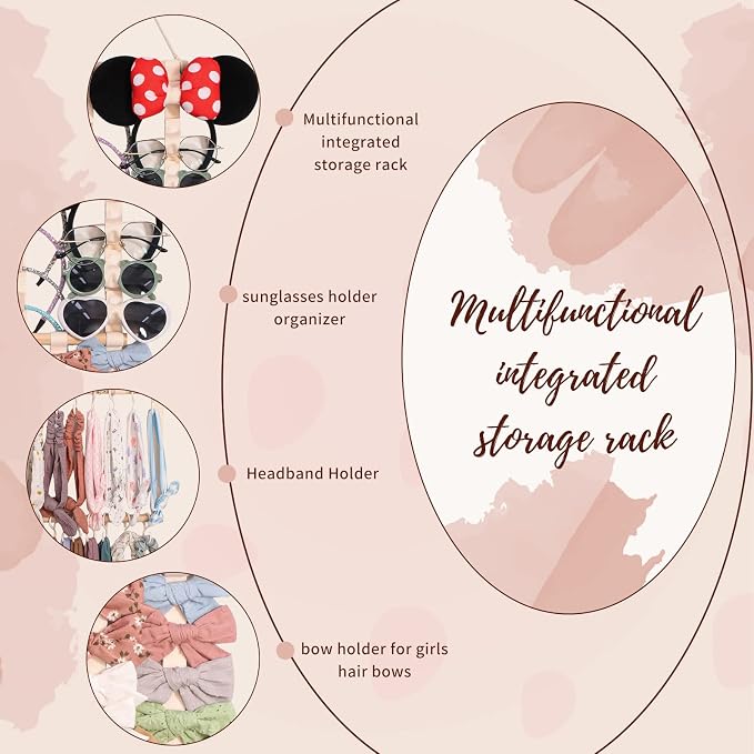 POVETIRE Headband Holder Hair Bows Organizer - Image 4