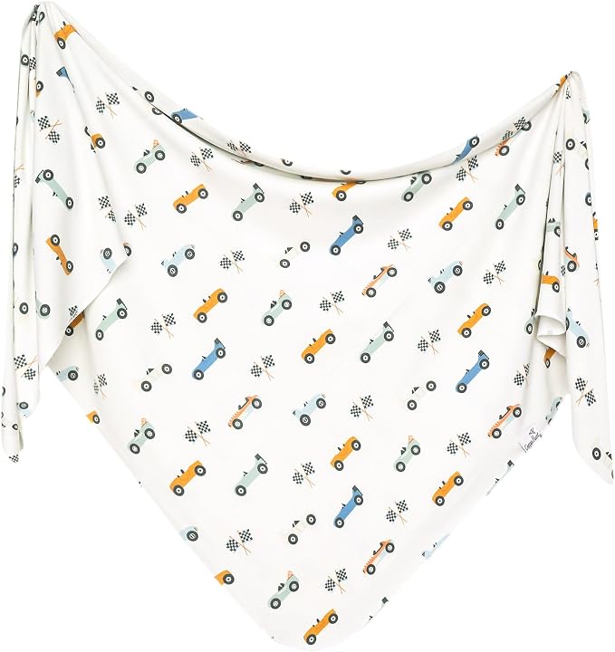Copper Pearl Swaddle Blankets for Newborns | Soft Stretchy Receiving Blankets - Image 2