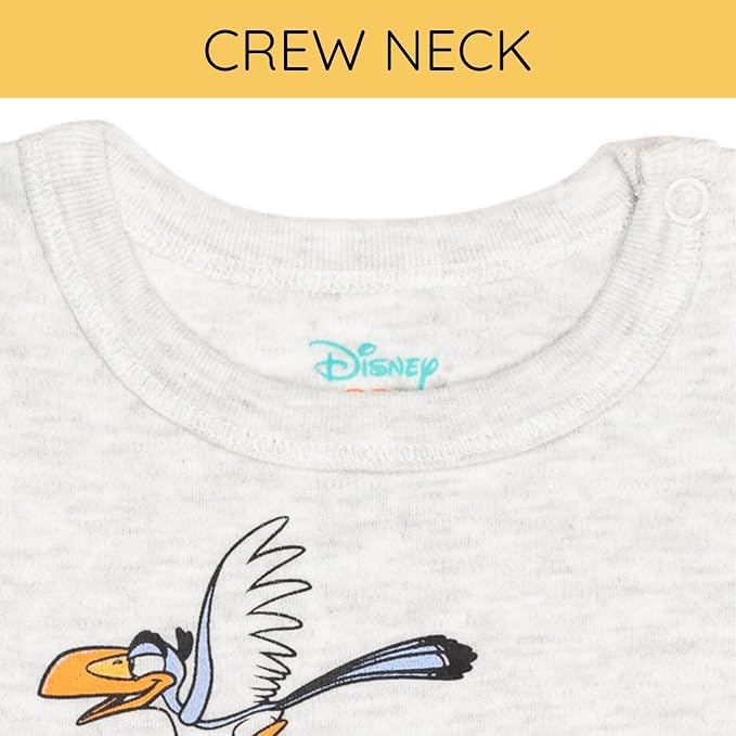 Disney Baby Boys' 2-Piece Romper and Bucket Hat Set Newborn to Infant - Image 4