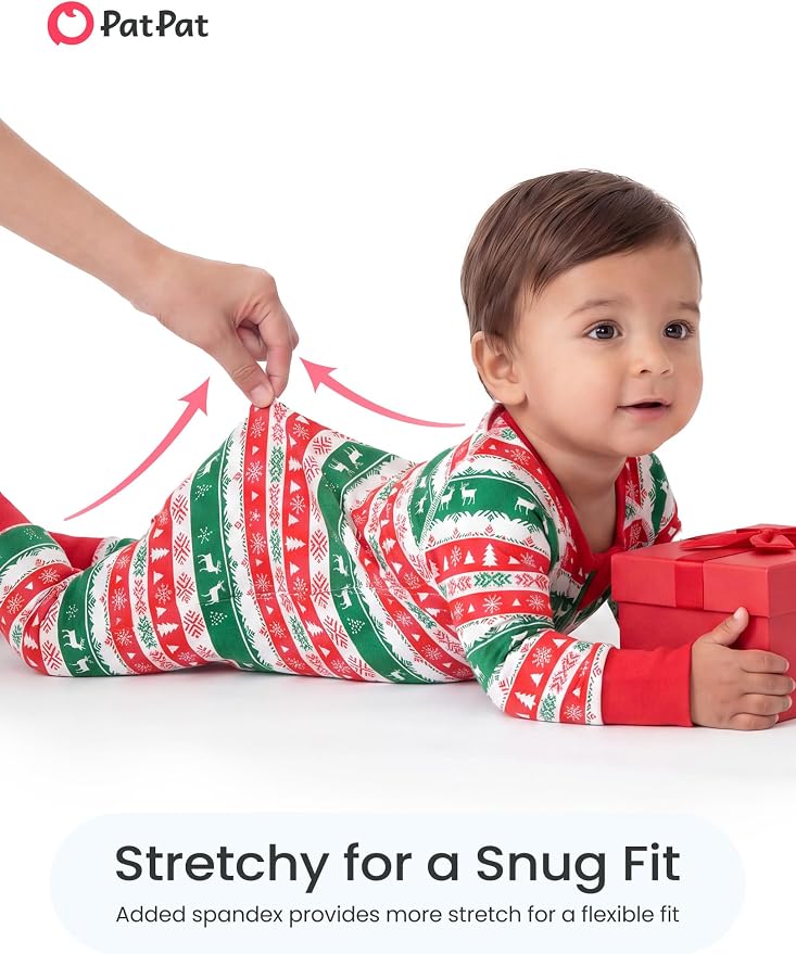 PATPAT Organic Cotton Baby Footie Pajamas - Image 4