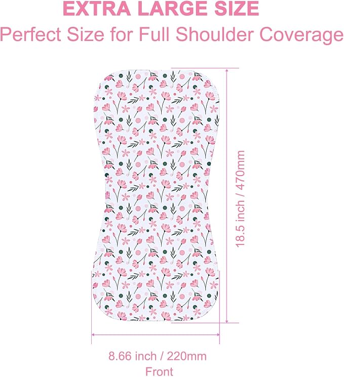 10-Pack Burp Cloths for Baby Boys and Girls - Image 3