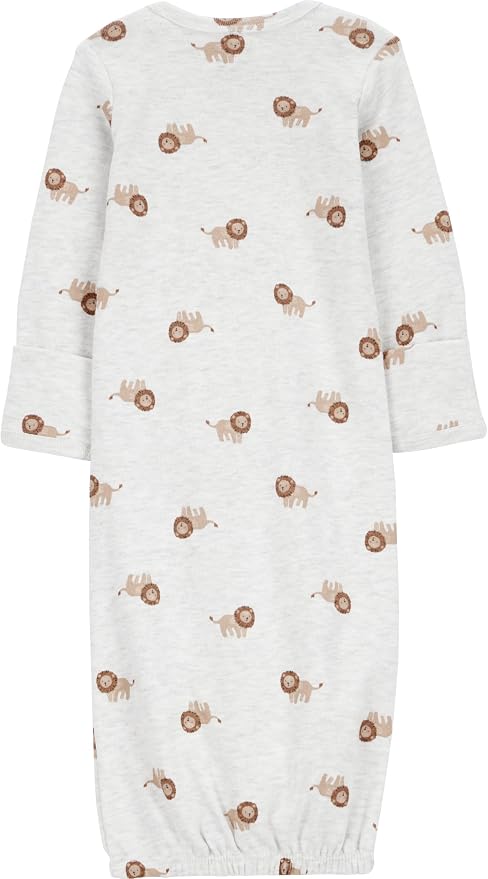 Simple Joys by Carter's Baby Boys 3-pack Cotton Sleeper Gown - Image 3