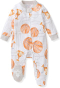 Burt's Bees Baby Boys' Organic Cotton, Sleep and Play Footed Pajamas | Easy zip by BurtsBeesBaby