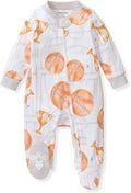 Burt's Bees Baby Boys' Organic Cotton, Sleep and Play Footed Pajamas | Easy zip by BurtsBeesBaby