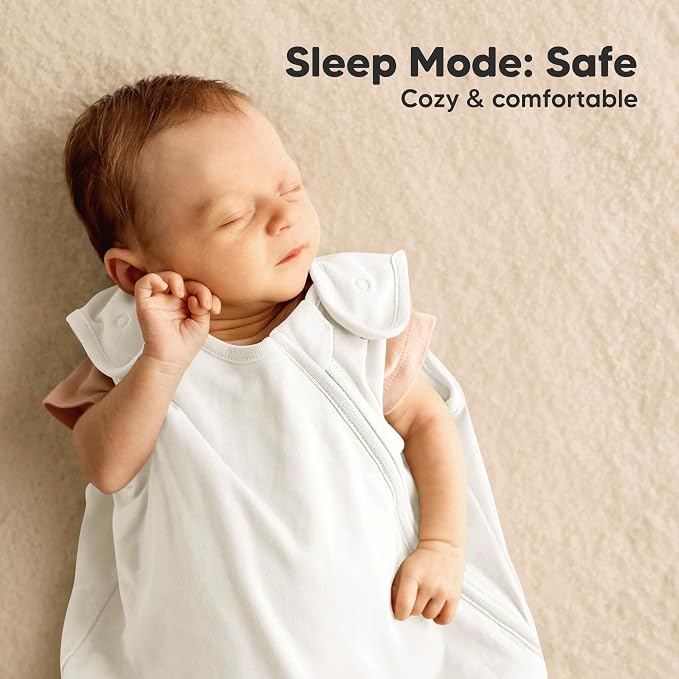 2-Pack Organic Baby Sleep Sacks, 100% Cotton 0.5TOG - Image 7
