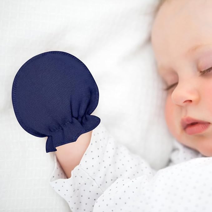 18 Pairs Newborn Baby Cotton Mittens No Scratch Gloves Newborn Mittens Infant - Image 4