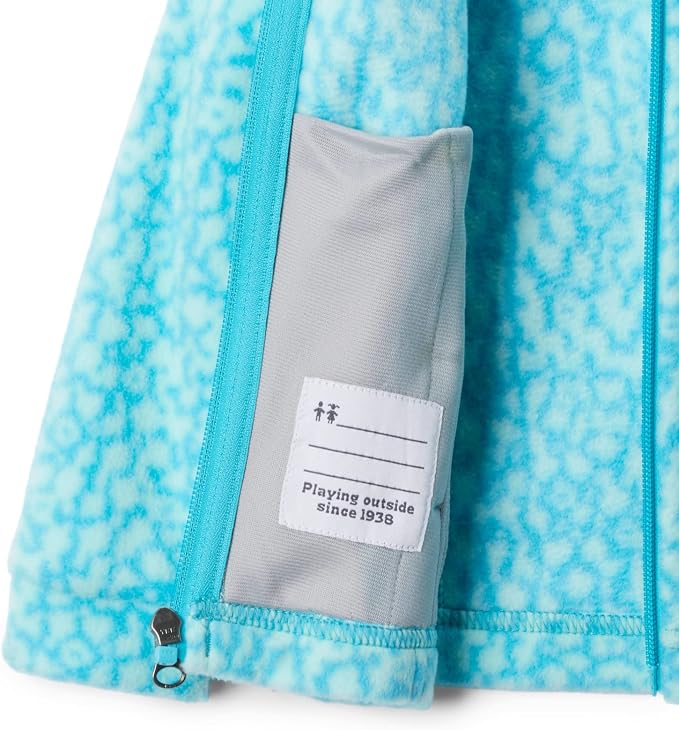 Columbia Youth Girls Benton Springs II Printed Fleece Jacket - Image 3