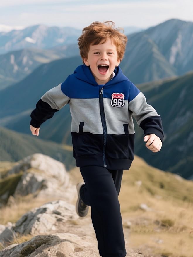 NZRVAWS Baby Boy Clothes Toddler Boy Outfit 2 3 4T 6 12 18 24 Month Fall Winter - Image 3