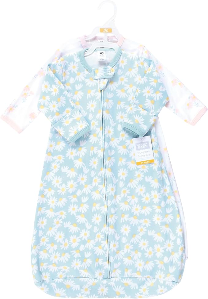 Hudson Baby Unisex Baby Cotton Long-Sleeve Wearable Sleeping Bag - Image 2