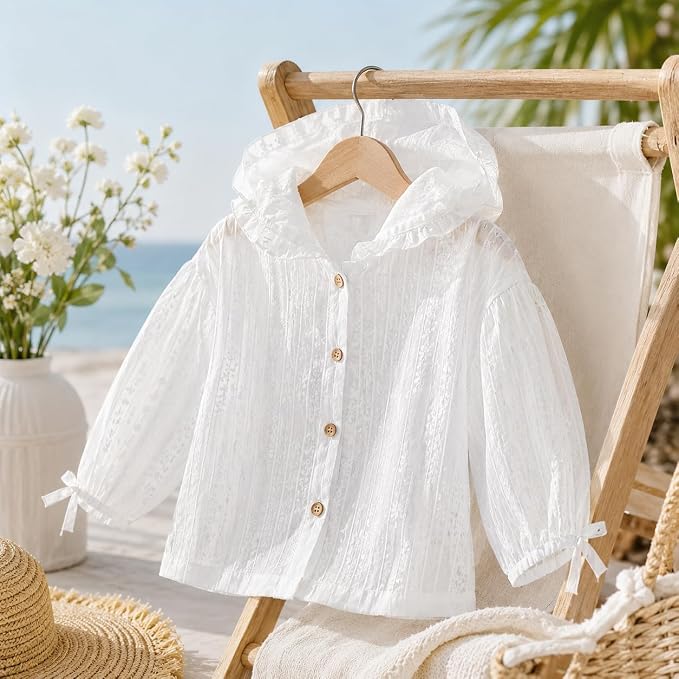 Infant Sun Protective Coat Breathable Outerwear Hoodie - Image 6