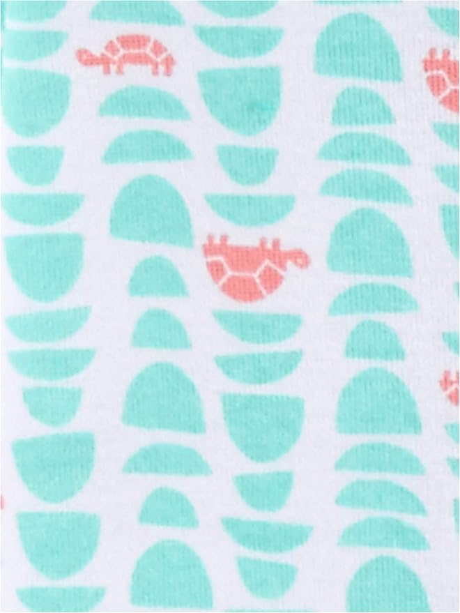 Simple Joys by Carter's Girls 3-pack Snug Fit Footed Cotton Pajamas - Image 3