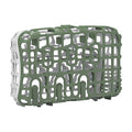 Dr. Brown's Dishwasher Basket for Small Baby Bottle Parts, Pacifiers, and Accessories, Clean, Store and Organize Newborn Essentials, BPA Free, Green