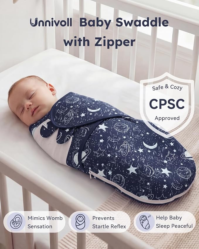 Unnivoll Baby Swaddles for Newborns - Image 2