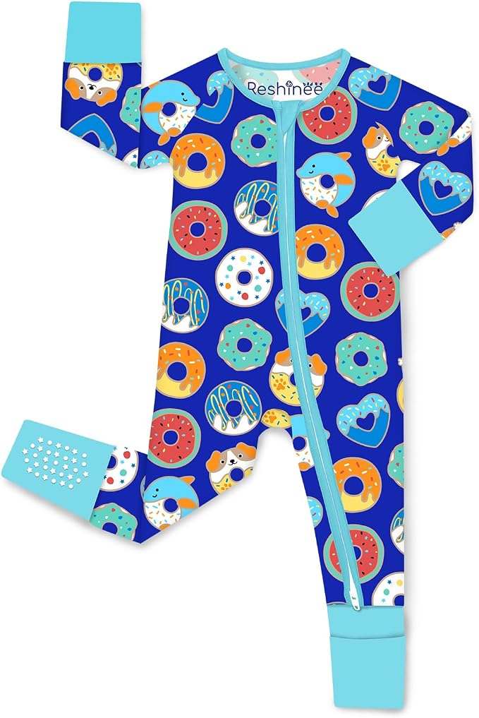 babee Reshinee Bamboo Viscose Baby Footie Pajama, Zipper Sleeper Boys Girls | by babeeReshinee