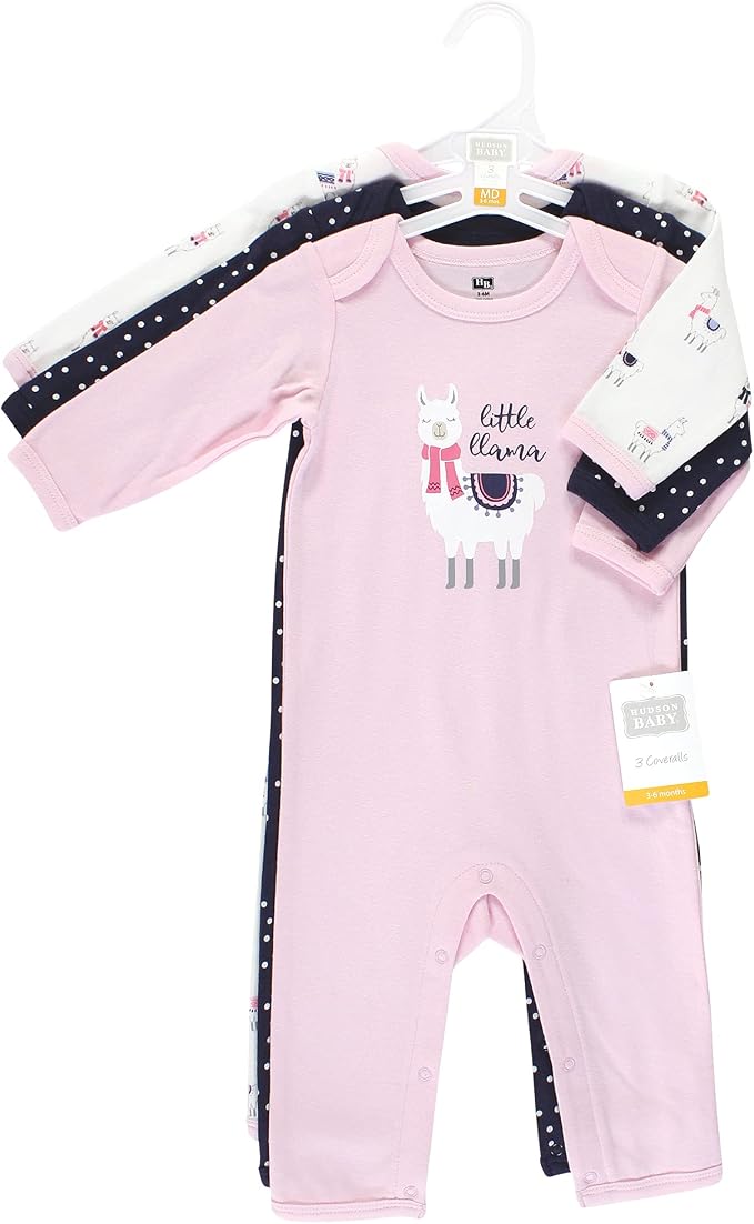Hudson Baby unisex-child Cotton Coveralls - Image 2
