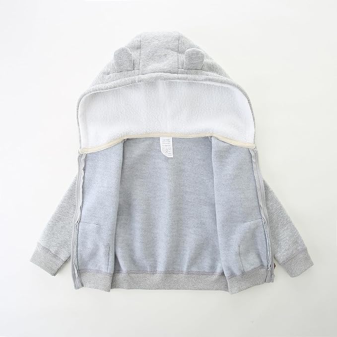 Baby Boy Girl Clothes Zip-Up Hoodies - Image 4