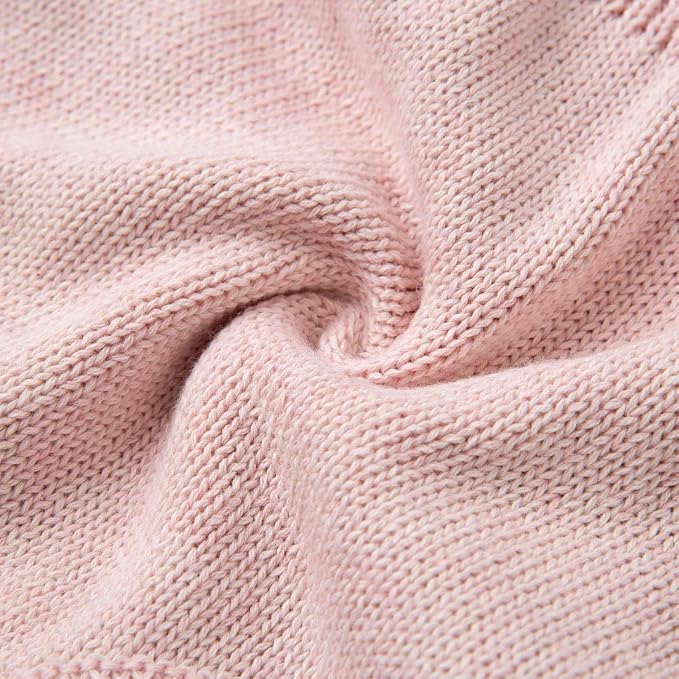Simplee kids Baby Girl Romper, Sleeveless Pompoms Square Neck | Soft Breathable - Image 6