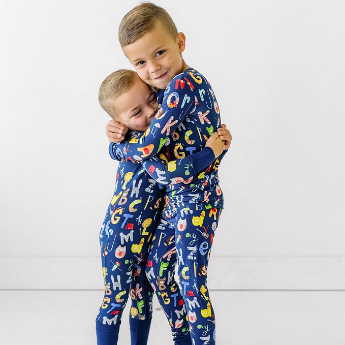 Little Sleepies Pajamas for Baby Boys & Girls, Viscose from Bamboo Baby Pajamas - Image 2