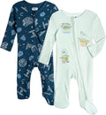 STAR WARS The Mandalorian Grogu Baby 2-Pack Footed One Piece Sleep N' Play by StarWars