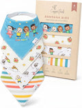 Copper Pearl Baby Bibs 4 Pack & 6 Pack, Bandana Drool Bibs by CopperPearl