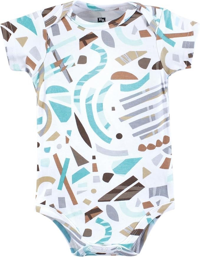 Hudson Baby Unisex Baby Cotton Bodysuits 5-pack - Image 4