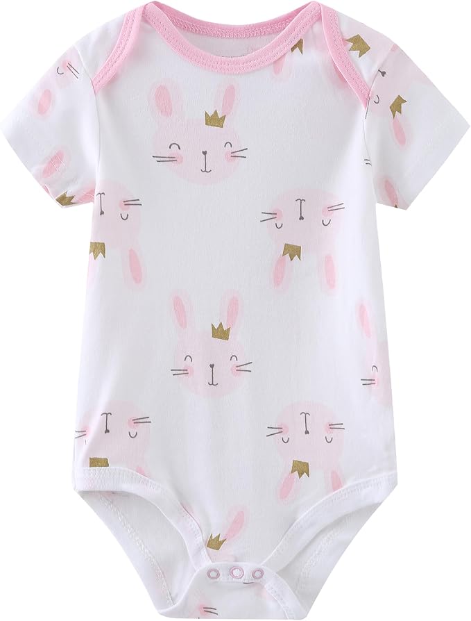 Baby Bodysuit and Pant Set Cotton Ribbed Mix Infant Girl Clothes | Unisex - Image 2