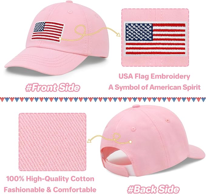 qikqik Baby Baseball Cap Toddler Baseball Hat Baby Ball Cap Toddler Hats - Image 2