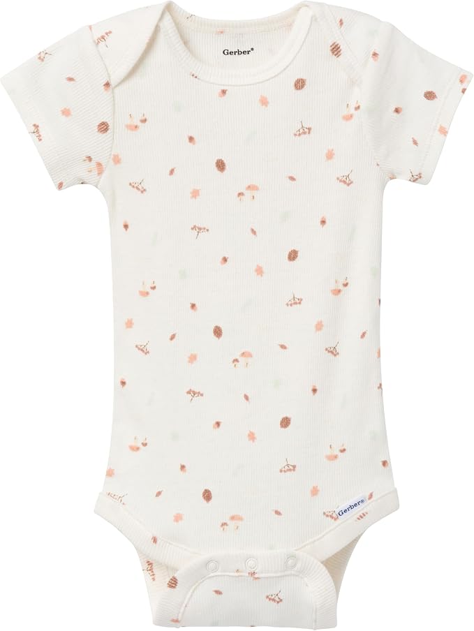 Gerber Baby Girls' 6-pack Long-sleeve Onesies Bodysuits - Image 5