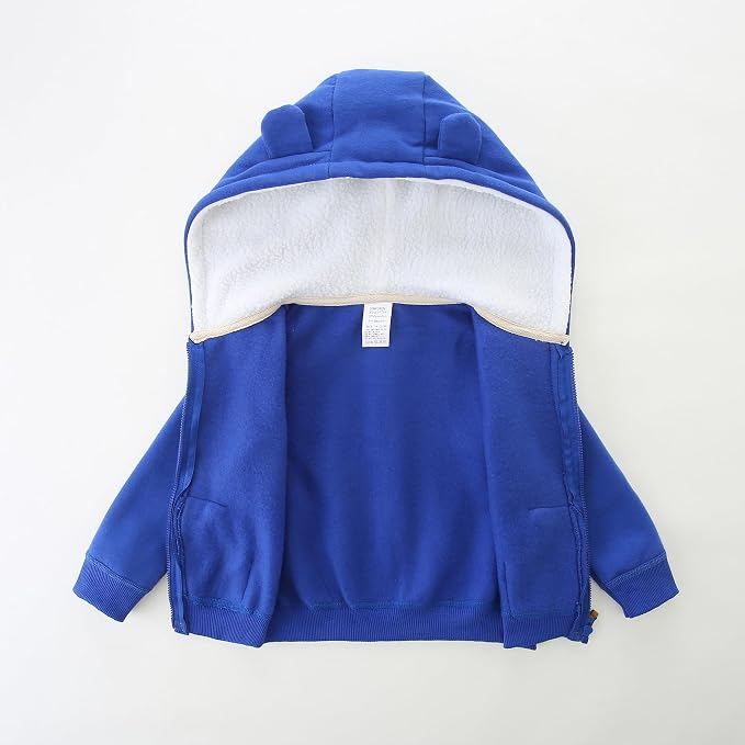 Baby Boy Girl Clothes Zip-Up Hoodies - Image 3