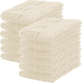 Lovely Care 12 Pack Muslin Burp Cloths 100% Cotton Muslin Cloths Large by Lovely+Care
