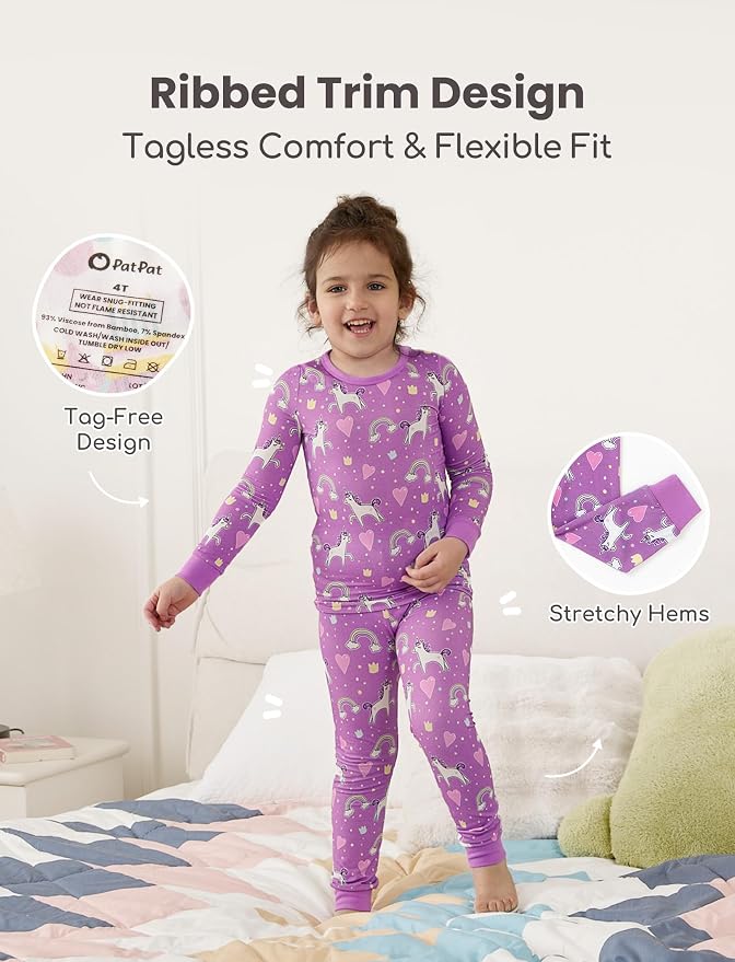 PATPAT Bamboo Viscose Pajama Sets - Image 3