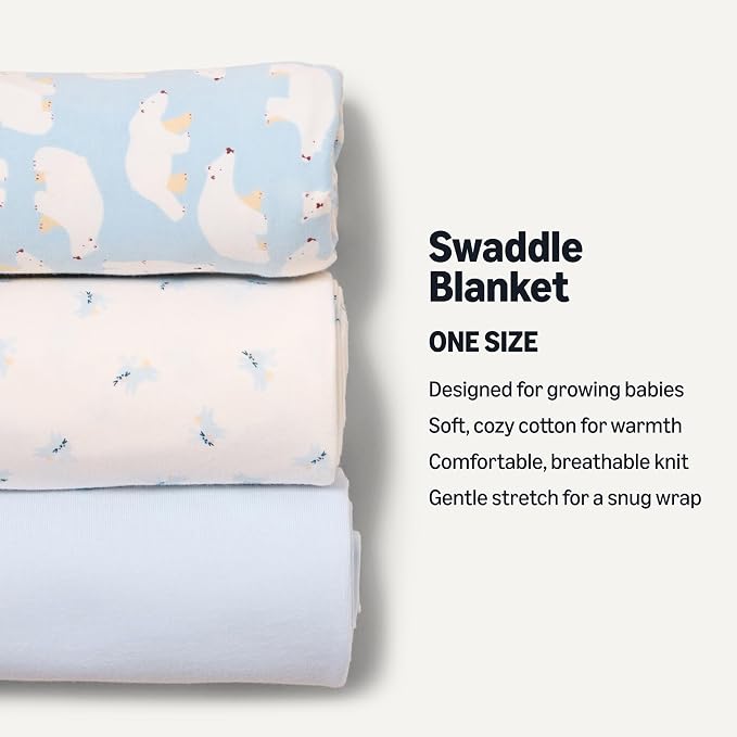 Amazon Essentials x Sofia Grainge Unisex Babies' Swaddle Blanket - Image 2