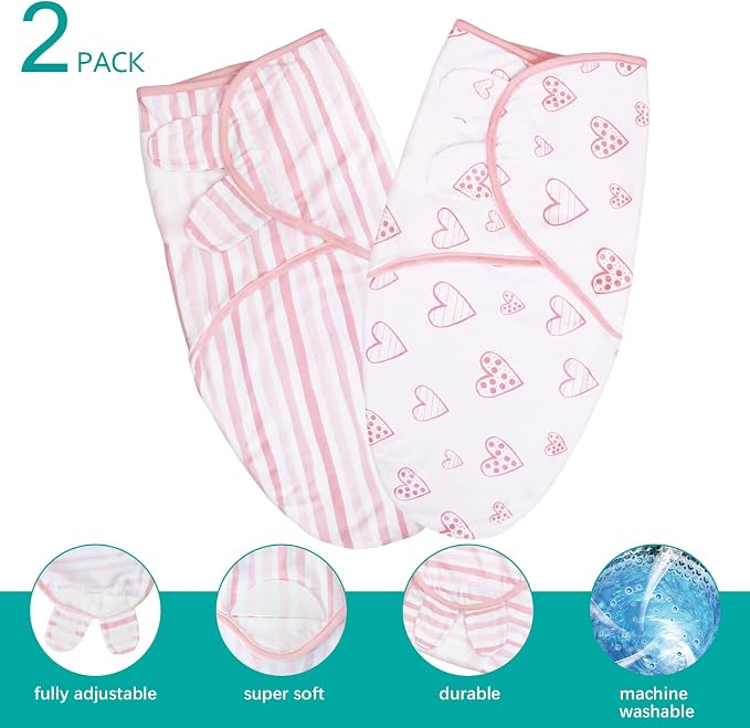 Biloban Baby Swaddles 0-3 Months - Image 4